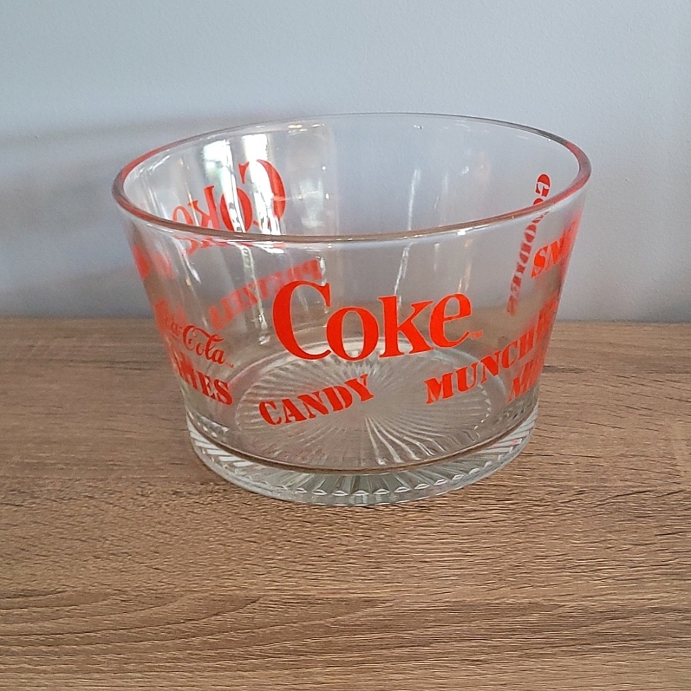 Coke Snack Candy Pretzel Bowl